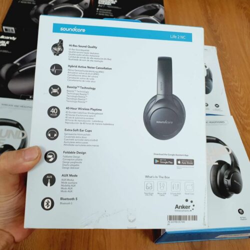 Anker Soundcore life 2 NC wireless, chống ồn ANC, New fullbox