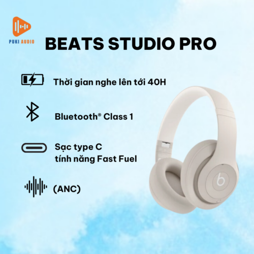 Giới thiệu tai nghe Beats Studio Pro